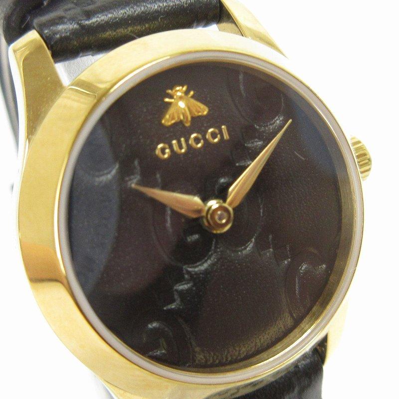 GUCCI グッチ Gタイムレス グッチシマ 腕時計 アナログ クオーツ