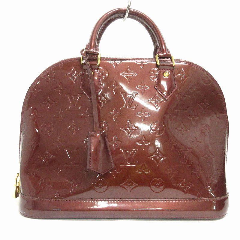 ルイヴィトン LOUIS VUITTON モノグラム ヴェルニアルマPM 