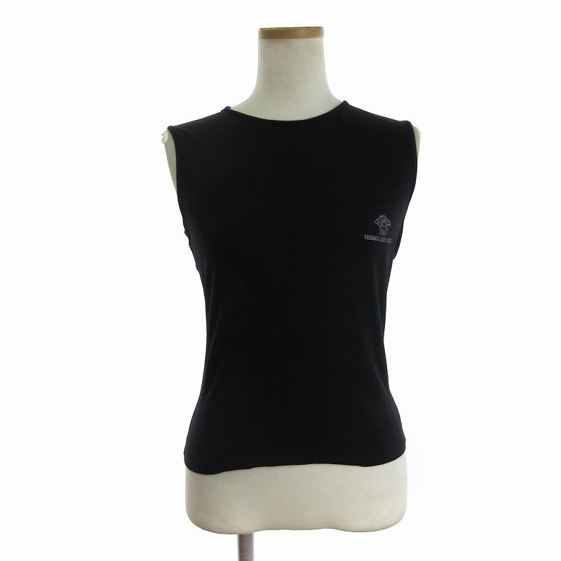 VERSACE ベルサーチ トップス タンクトップ ノースリーブ レディース M