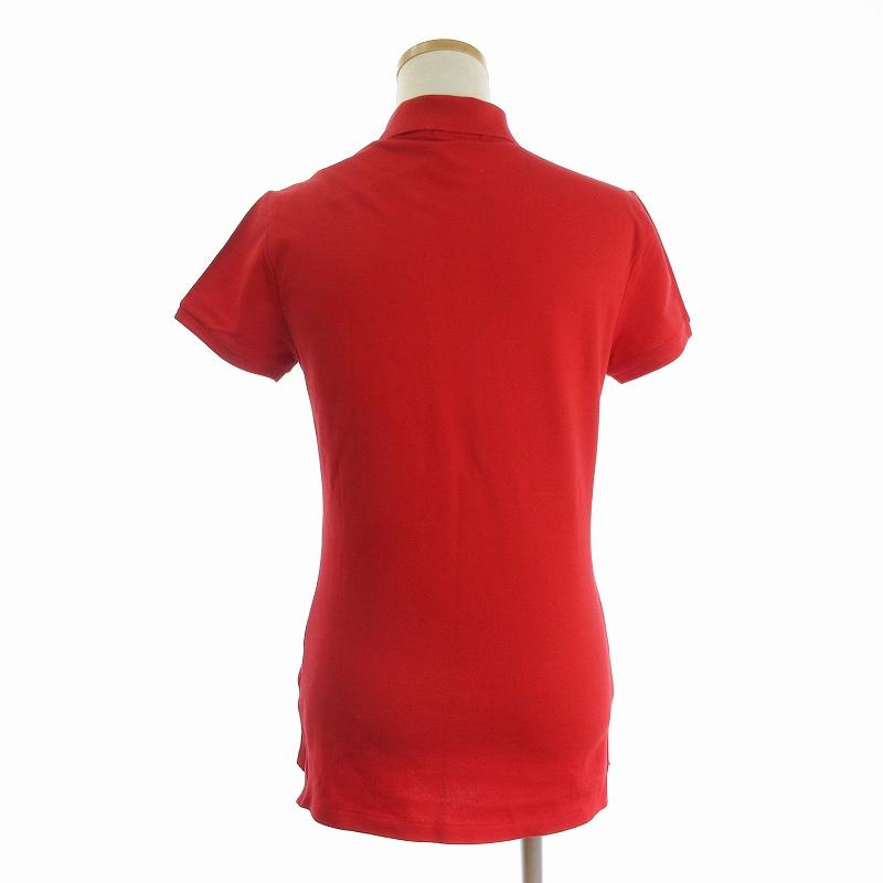 美品 POLO ラルフローレン ビッグ ポニー ポロ シャツ ナンバリング 赤 カジュアル THE CASUAL POLO RALPHLAUREN ラルフローレン BASIC