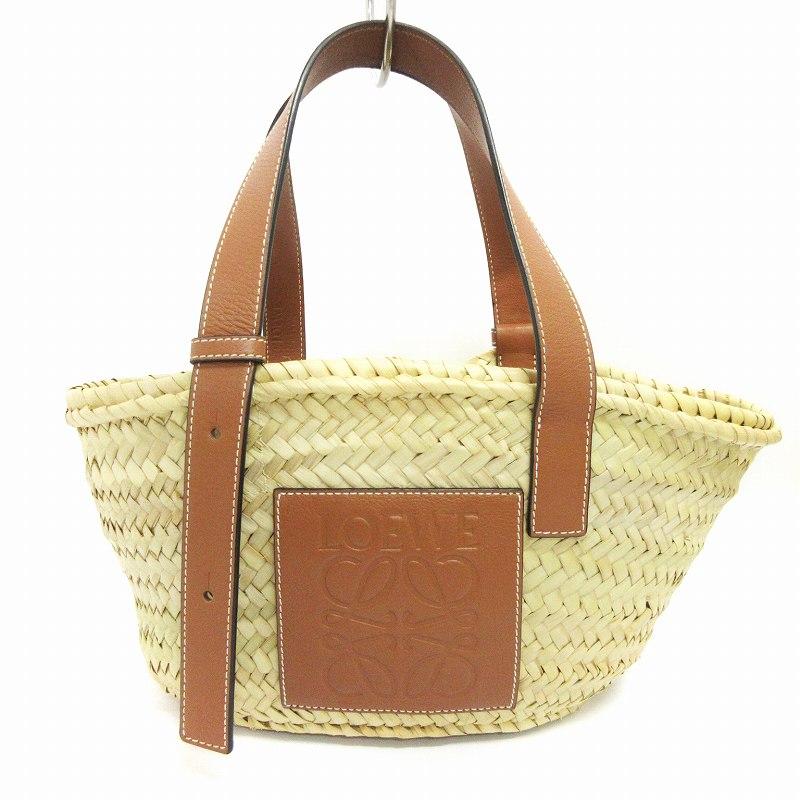 LOEWE ロエベ アナグラム かごバッグ バスケット スモール ナチュラル  