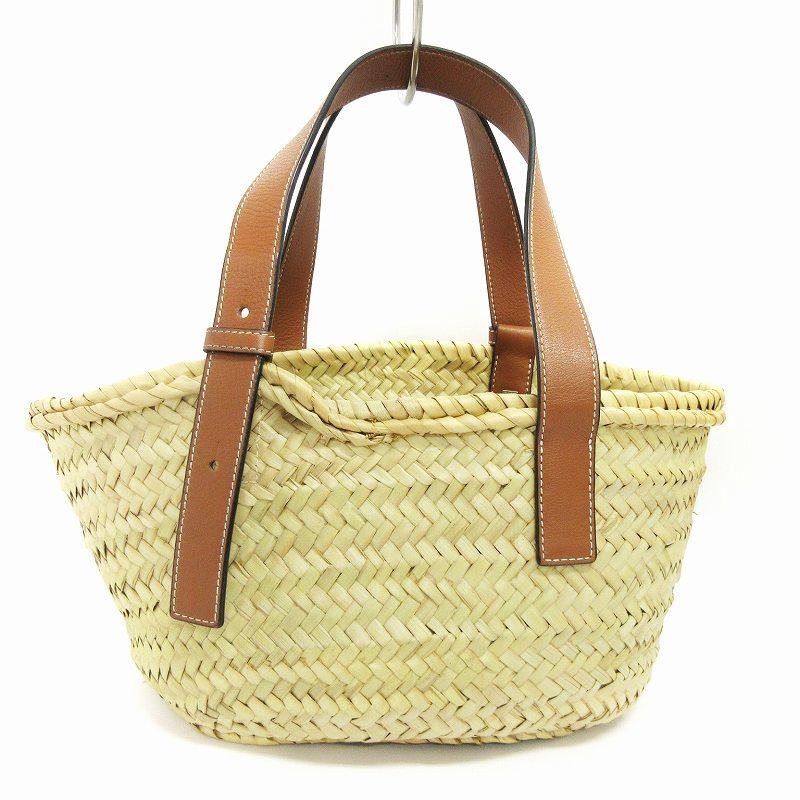 LOEWE ロエベ アナグラム かごバッグ バスケット スモール ナチュラル  