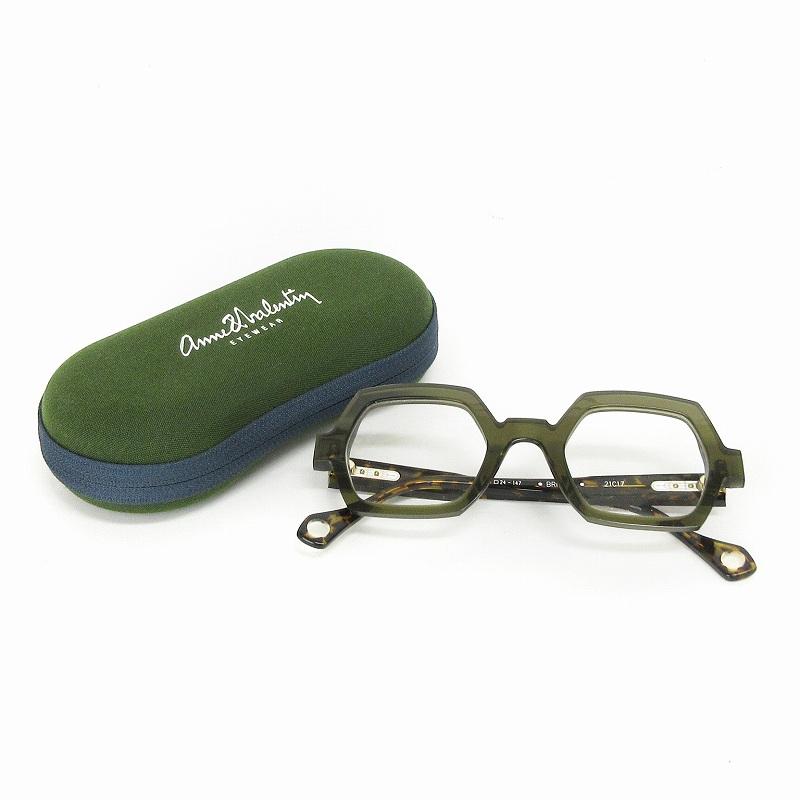 アンバレンタイン Anne & Valentin 美品 BRISTOL メガネ 眼鏡 度無し  