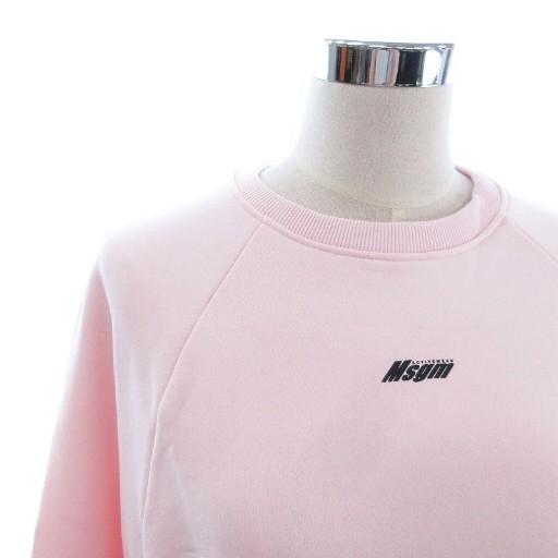 未使用品 エムエスジーエム MSGM スタグ付き トレーナー スウェット