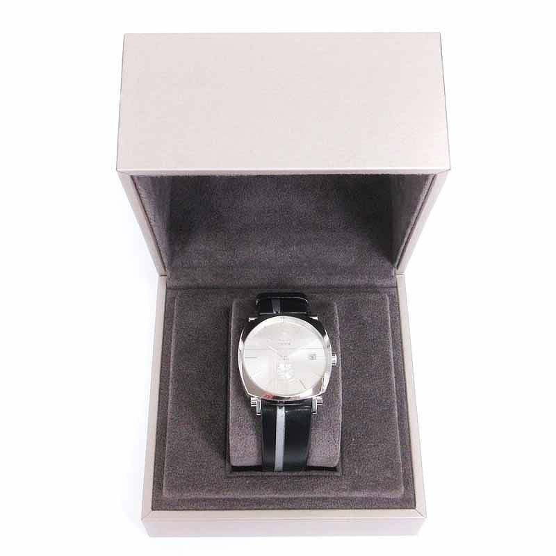 CHAUMET＊ショーメ 自動巻き腕時計 シルバー/ブラック CHAUMET＊ショーメ 自動巻き腕時計 シルバー/ブラック