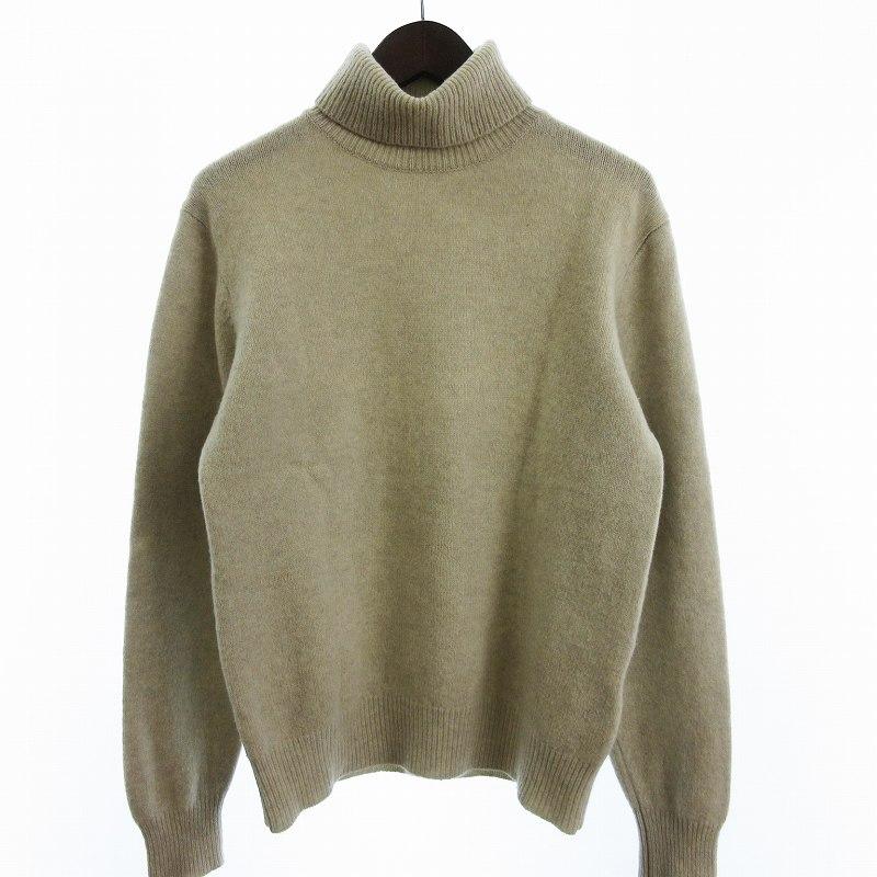 コモリ COMOLI ニット セーター 長袖 タートルネック ウール Q03-06008 
