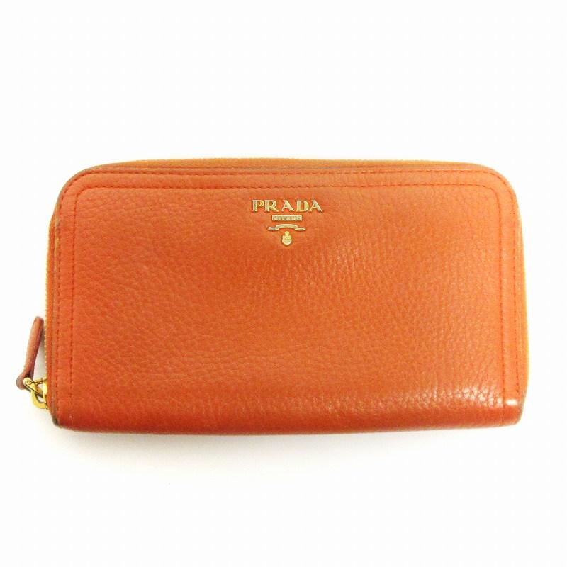 PRADA プラダ 長財布 ウォレット お札入れ 小銭入れ ラウンド 