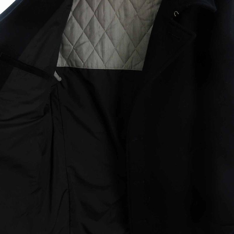 シップス SHIPS SUPER140'S MELTON COAT コート ひざ丈 長袖 中綿