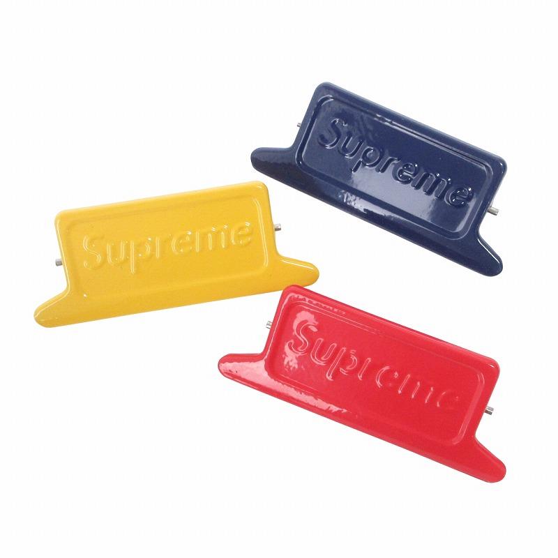 Supreme 未使用品 シュプリーム SUPREME METAL CLIP SET クリップ 3点  