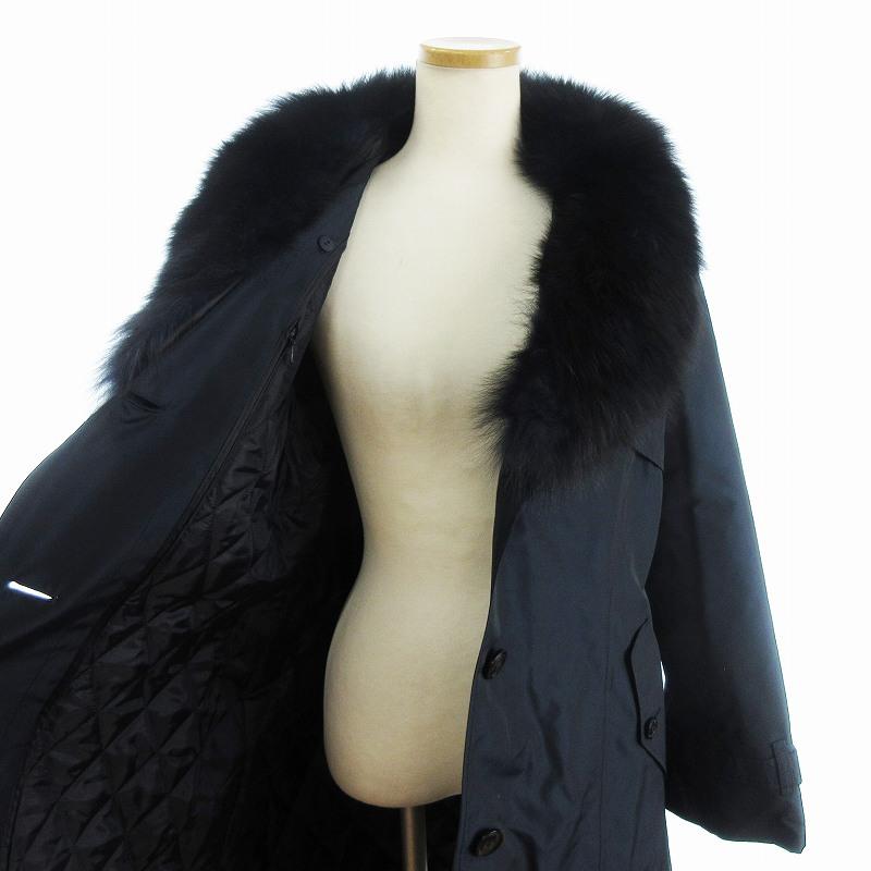美品☆KAORYINU（カオリーヌ） フォックスファー　ロングダウンコート　高級 美品☆KAORYINU（カオリーヌ） フォックスファー ロングダウンコート