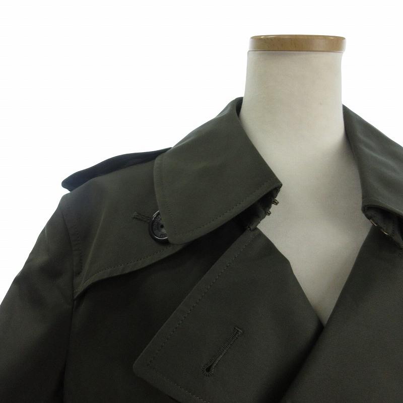 未使用品 アクアスキュータム タグ付き トレンチコート ミドル丈