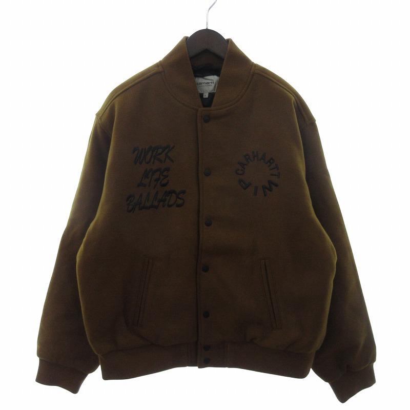 カーハート carhartt WIP 美品 23AW WORK VARSITY BOMBER ブルゾン