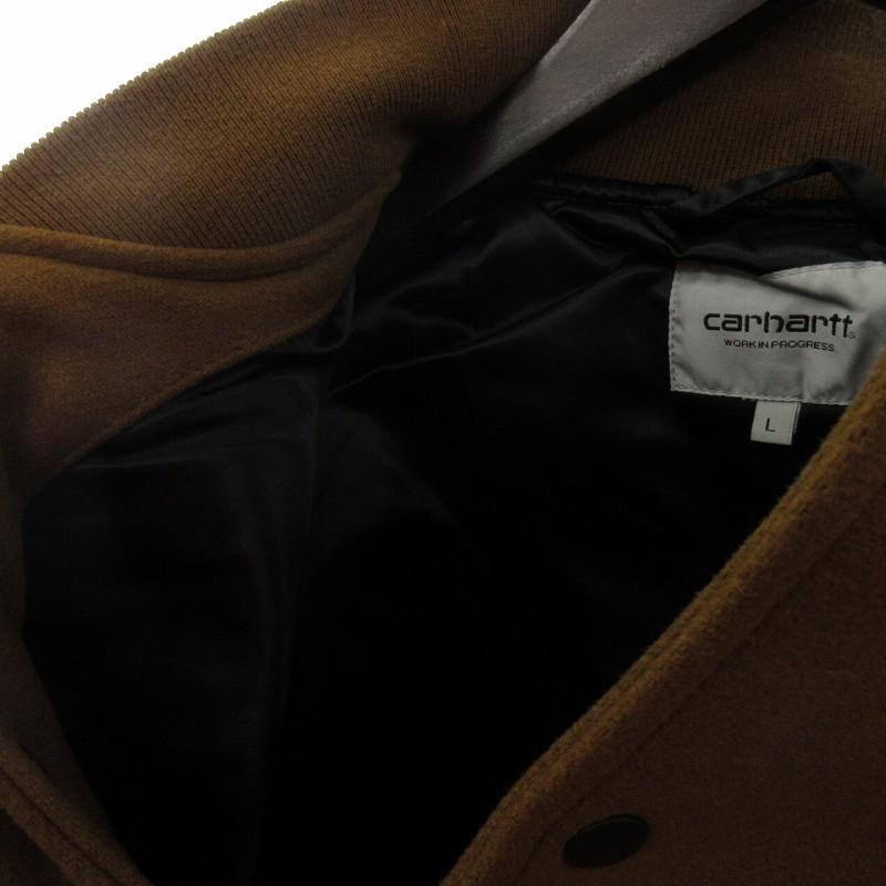 カーハート carhartt WIP 美品 23AW WORK VARSITY BOMBER ブルゾン