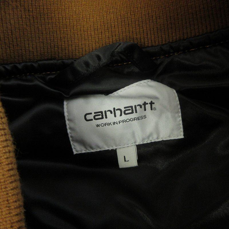 カーハート carhartt WIP 美品 23AW WORK VARSITY BOMBER ブルゾン