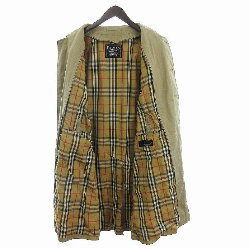 Burberrys バーバリー ノバチェック ステンカラーコート ライナー付