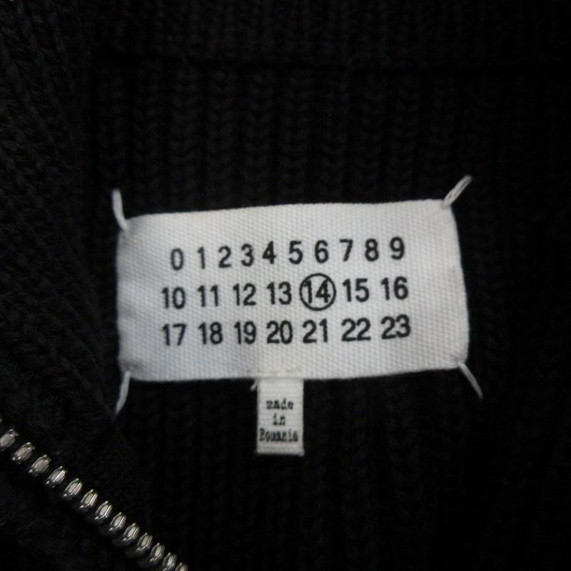 メゾンマルジェラ 14 美品 17AW ドライバーズニット セーター 長袖  