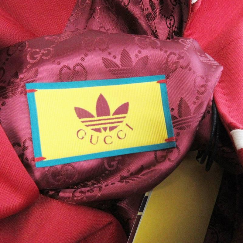 GUCCI 未使用品 グッチ adidas コラボ タグ付き ジャケット ダブル 