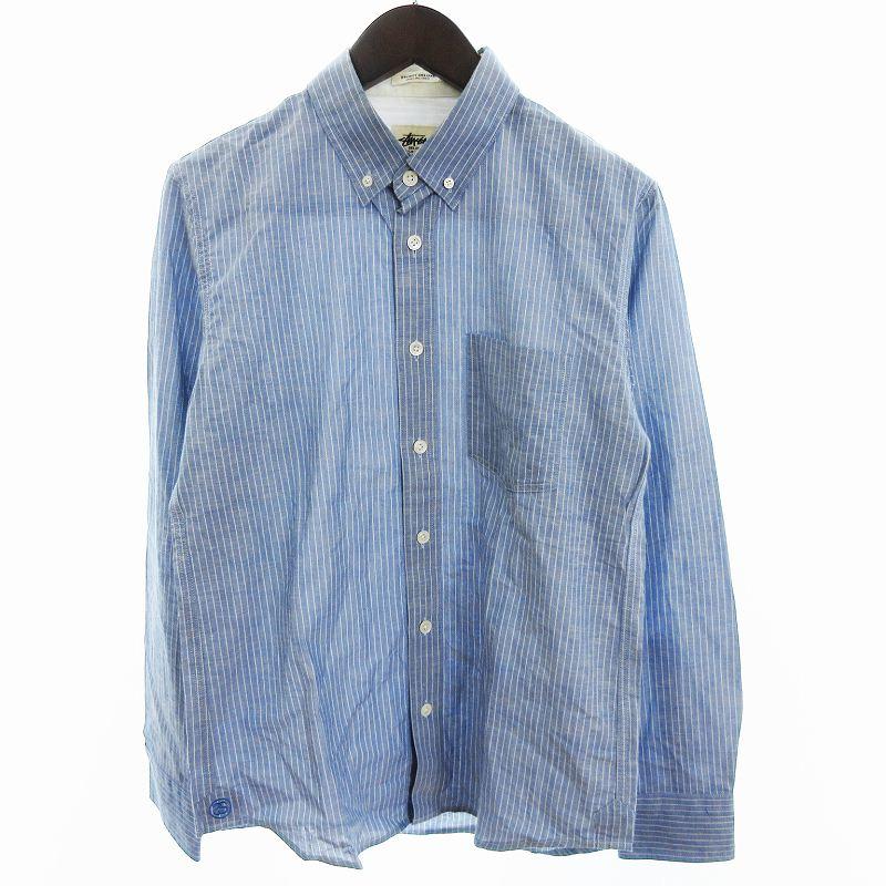 STUSSY ステューシー シャツ 長袖 ボタンダウン コットン