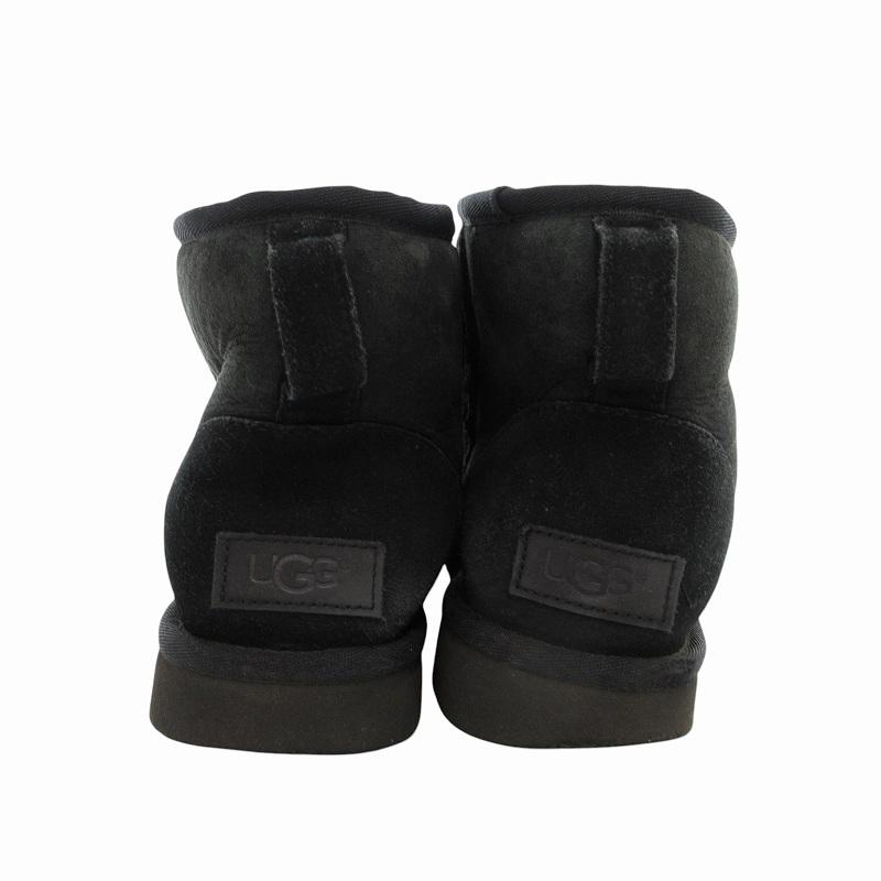 アグ UGG クラシックミニ2 ムートンブーツ ショート ボア 23cm 黒