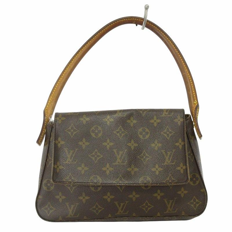 LOUIS VUITTON ルイヴィトン モノグラム ミニルーピング ショルダー 