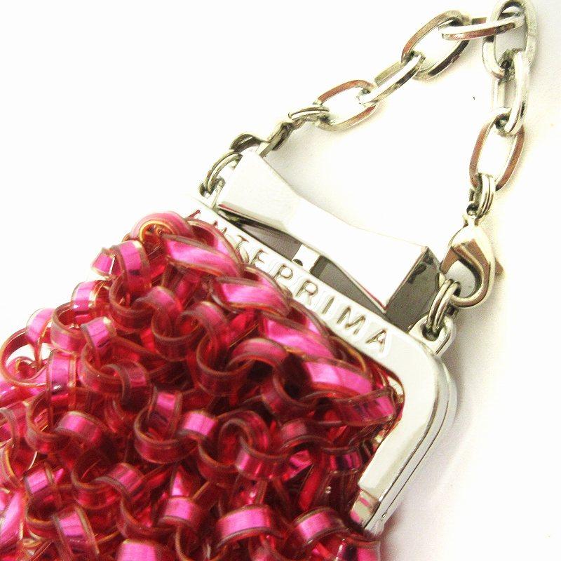 ANTEPRIMA アンテプリマ キーホルダー チャーム がま口 ピンク