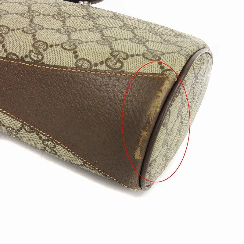 GUCCI オールドグッチ シェリーライン GG柄 ショルダーバッグ バケツ型