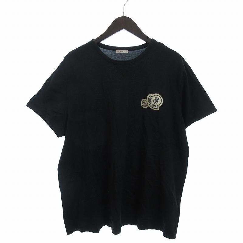 ＊MONCLER＊モンクレール MAGLIA T-SHIRT サイズS〜M MONCLER(モンクレール) MAGLIA T-SHIRT ロゴリンガーT 杢グレー