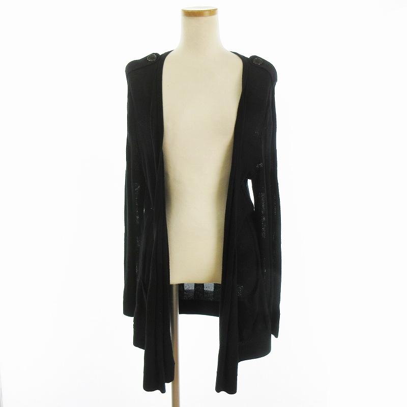 バーバリー ロンドン BURBERRY LONDON ロングカーディガン ニット 長袖  