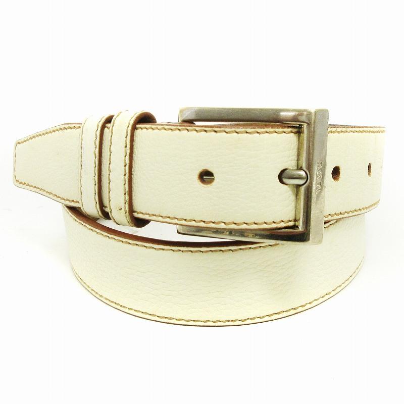 サイズ合わず…プラダ PRADA ベルト レザー 白 ホワイト 90/36 サイズ合わず…プラダ PRADA ベルト レザー 白 ホワイト 90/36