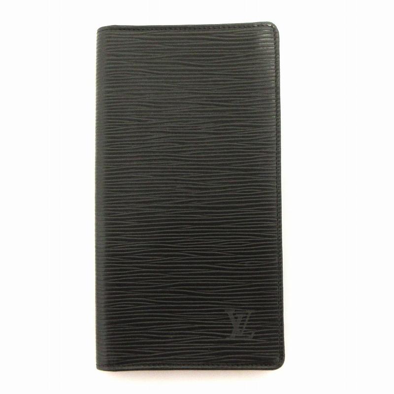 LOUIS VUITTON ルイヴィトン エピ ポルトカルト クレティ 二つ折り 長  