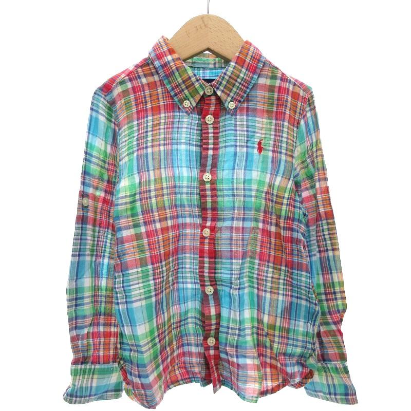 すず　ポロ　ラルフローレン　ワンピース　2着セット　120cm ポロ ラルフローレン POLO RALPH LAUREN 2点セット シャツ