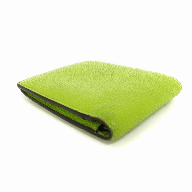 COACH（コーチ） コインウォレット 財布 二つ折り レザー C6700 緑