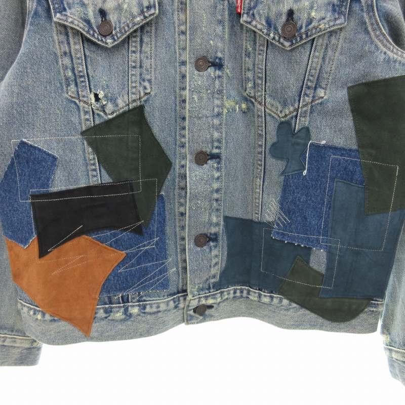 Levi's ピケ　トラッカージャケット　ネイビー リーバイス　BIGE Levi's リーバイス PREMIUM デニム トラッカージャケット ビッグ