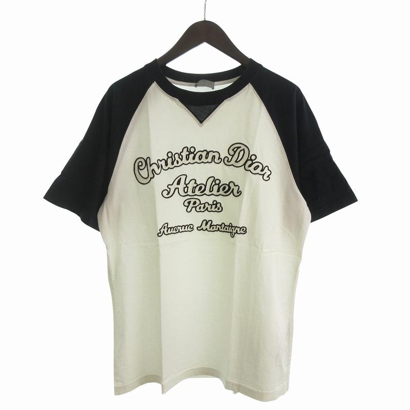 ディオールオム 美品 22SS ATELIER Tシャツ カットソー 半袖 クルー