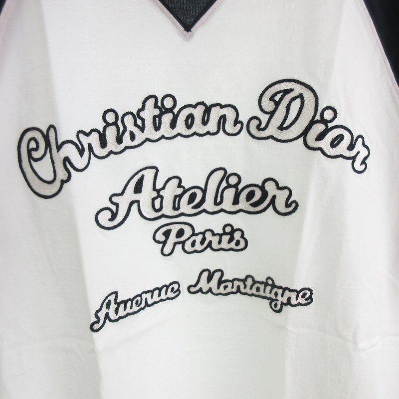 ディオールオム 美品 22SS ATELIER Tシャツ カットソー 半袖 クルー