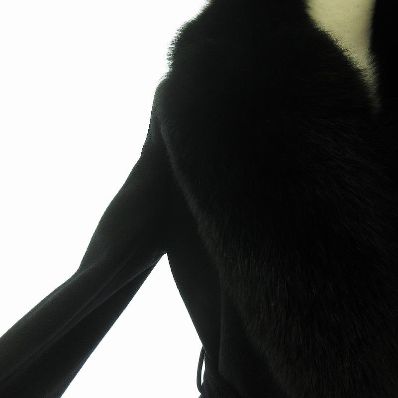 ノーベスパジオ NOVESPAZIO コート ロング ショールカラー アンゴラ