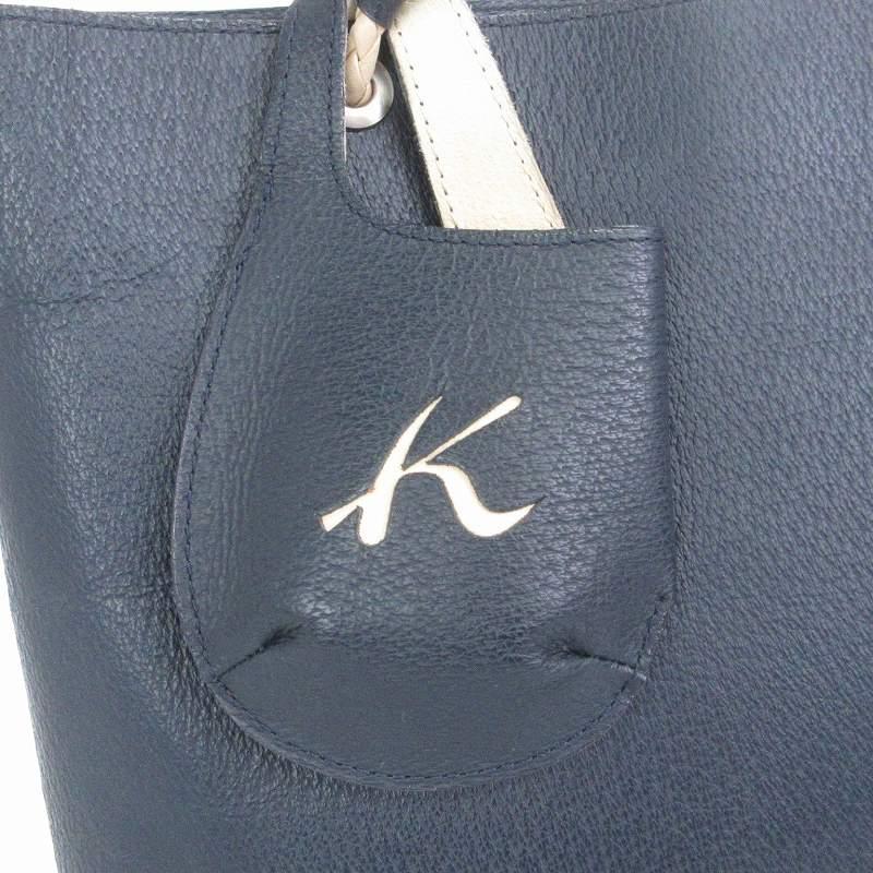 Kitamura キタムラ ハンドバッグ オールレザー ネイビー Kマーク 白 楽天市場】キタムラ Kitamura ハンドバッグ Kマーク ミニポーチ