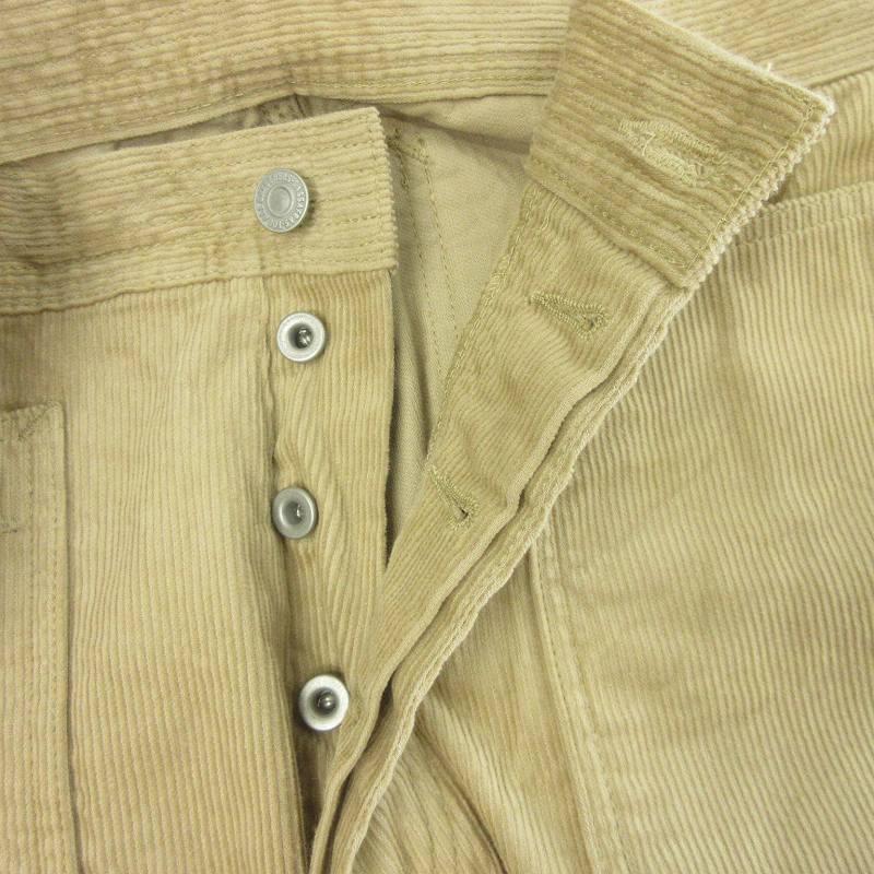 ササフラス SASSAFRAS 美品 FALL LEAF PANTS CORDUROY コーデュロイ