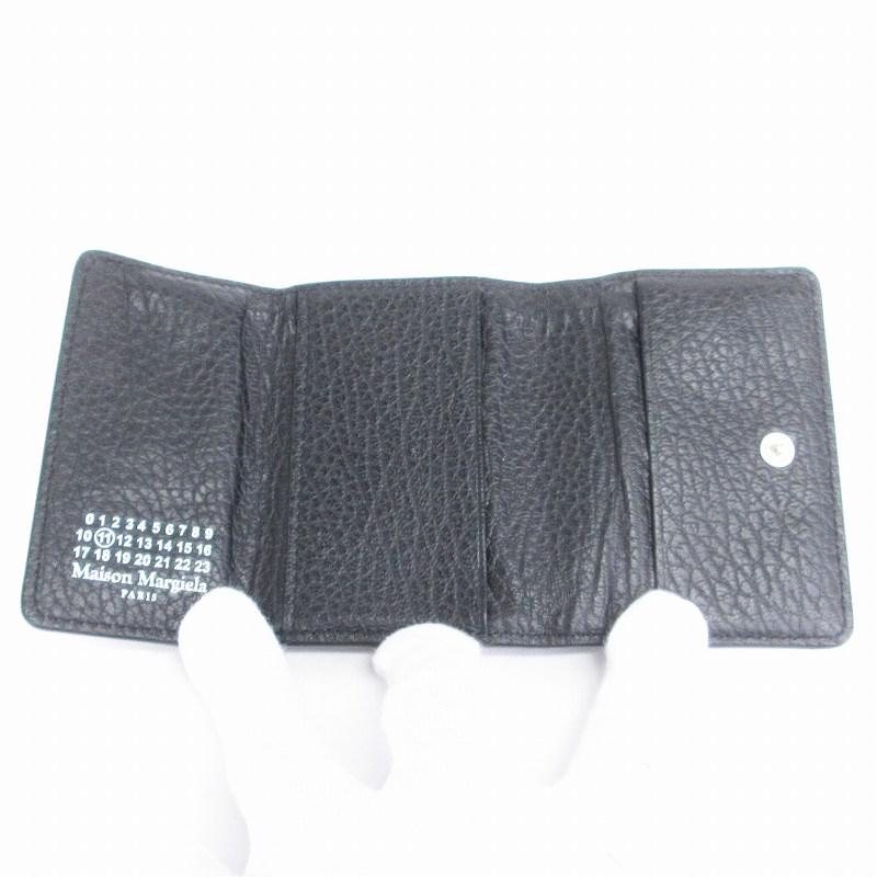 メゾンマルジェラ 11 美品 23年製 ミニ財布 三つ折り コンパクト