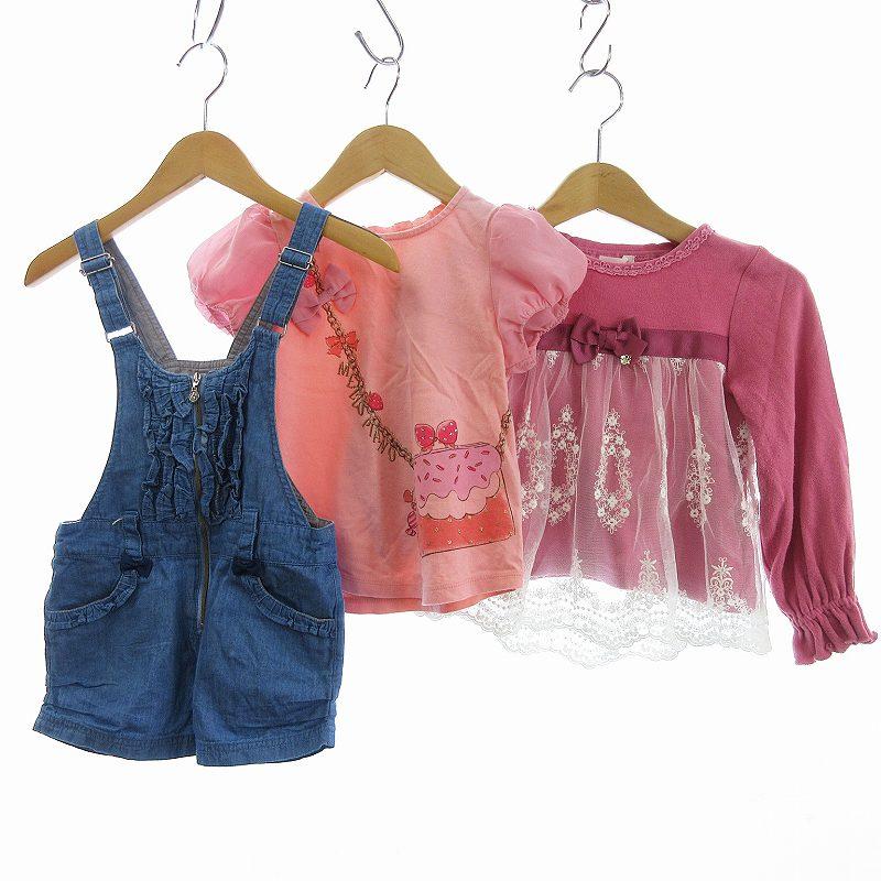 メゾピアノ　子供服　オーバーオール　95cm 8112120_1.jpg