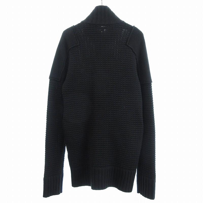 バーバリーブリット ニットダッフルコート カーディガン カシミヤ混