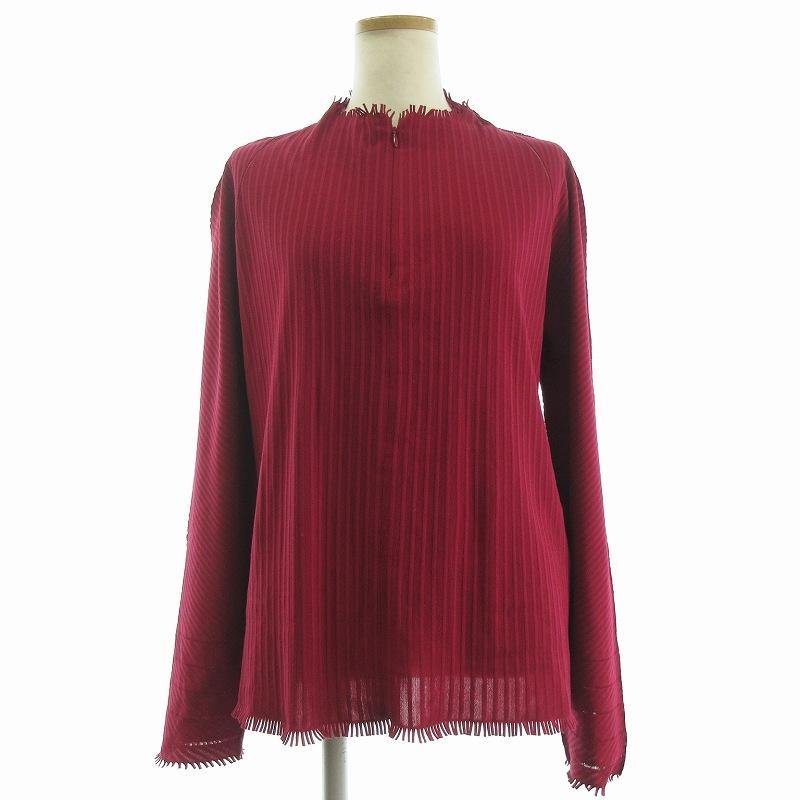 PLEATS PLEASE　プリーツプリーズ　フリンジトップス　長袖　３サイズ PLEATS PLEASE プリーツプリーズ フリンジトップス 長袖 3サイズ