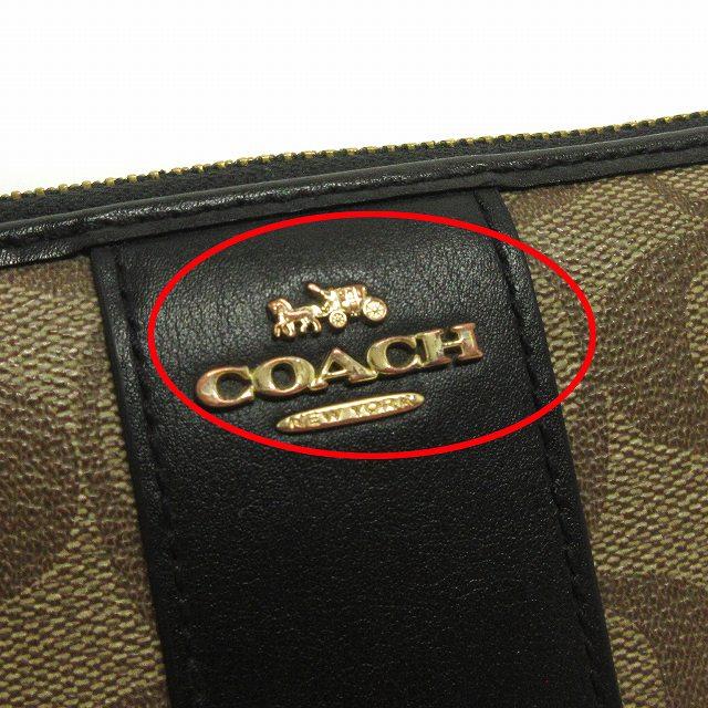 COACH コーチ 長財布 小銭入れ お札入れ ラウンドファスナー