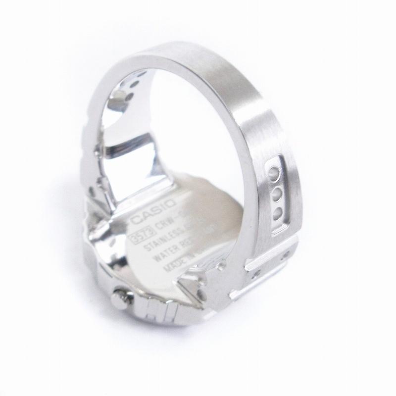 中古美品 CASIO 50周年記念リングウォッチ CASIO（カシオ） 未使用品 タグ付き 50周年記念 RING WATCH 時計