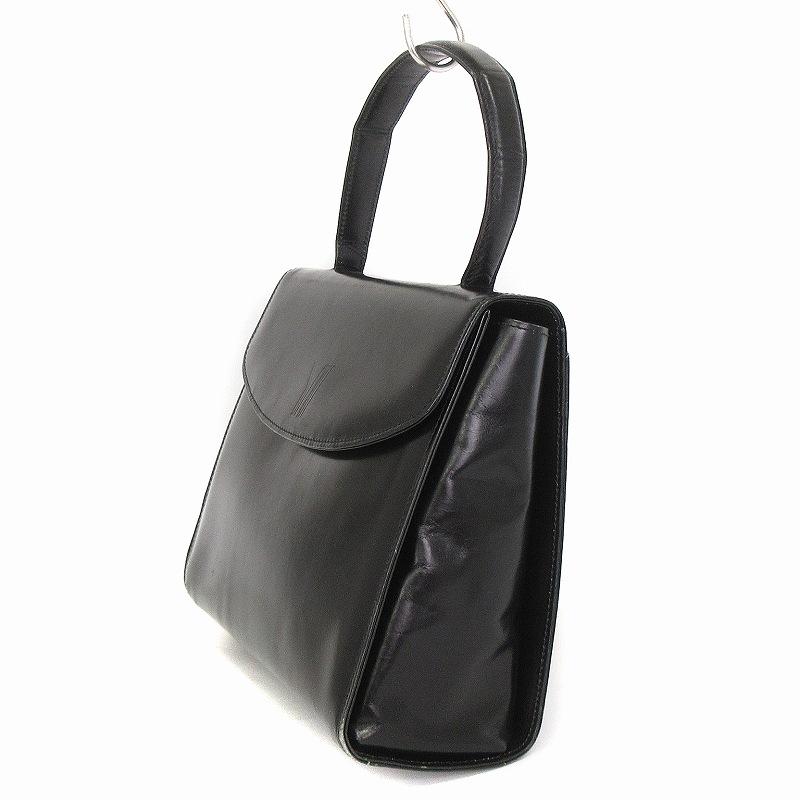 yuki　ブラック　ハンドバッグ ユキトリイ YUKI TORII ハンドバッグ レザー フォーマル 冠婚