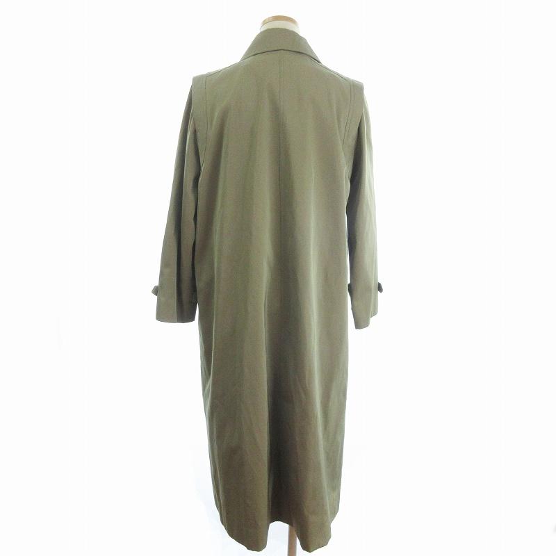 Theory 19ss ライナー付きロングコート カーキ アンドレ ANDRE コート ロング丈 ライナー付き カーキ B82 H90 T155