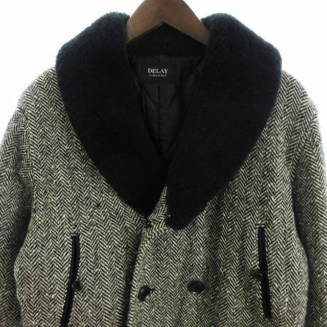 ディレイ バイ ウィン&サンズ ムートンジャケット ブルゾン ダブル