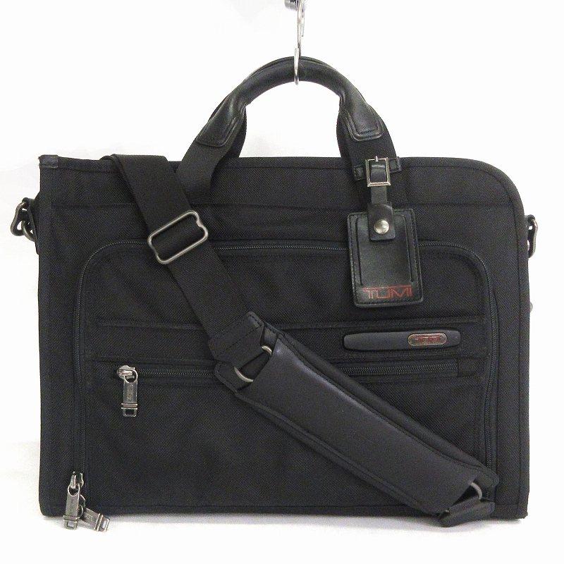 TUMI トゥミ ブラック ナイロン ブリーフケース ポートフォリオ TUMI