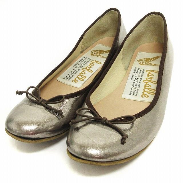 ファルファーレ barballe バレエシューズ パンプス リボン