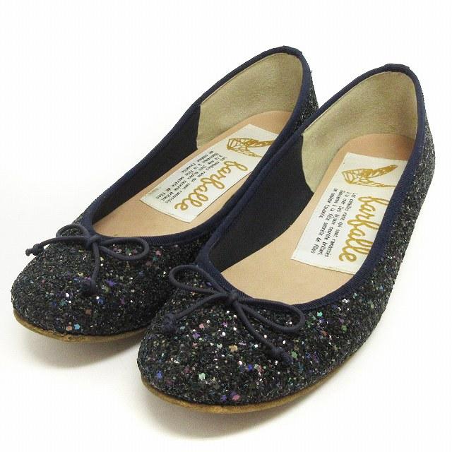 ファルファーレ barballe バレエシューズ パンプス リボン